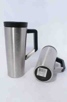 Starbucks Stainless Steel To Go Cup w/ Carabiner Clip On Travel Tumbler Mug 16oz - Sold on eBay Jan, 21st 2020 for $34.21