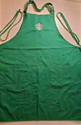 Starbucks Coffee Barista Green Apron Authentic Pre Owned Excellent Condition - Sold on eBay Jan, 21st 2020 for $19.99
