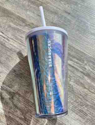 Grande Iridescent Starbucks Tumbler - Sold on eBay Jan, 21st 2020 for $23.00