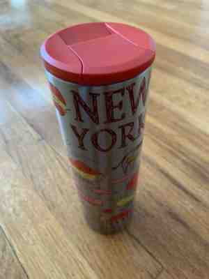 Starbucks NEW YORK KNICKERBOCKER STATE Stainless Steel 16oz Slim Tumbler NEW  - Sold on eBay Jan, 21st 2020 for $24.95