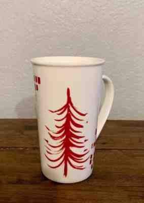 Starbucks 2014 Holiday Christmas Tree Red And White Venti 17.8oz Tall Coffee Mug - Sold on eBay Jan, 20th 2020 for $15.99