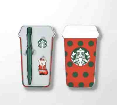 Starbucks Korea 2019 LAMY Red Cup Special Edition Pen Set  - Sold on eBay Jan, 20th 2020 for $45.00