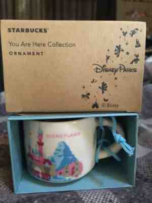 Starbucks You Are Here Disneyland Ornament - Sold on eBay Jan, 20th 2020 for $32.95
