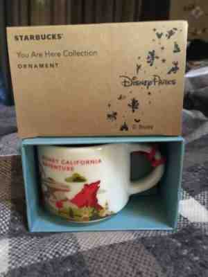 Starbucks You Are Here California Adventure Ornament - Sold on eBay Jan, 20th 2020 for $32.95