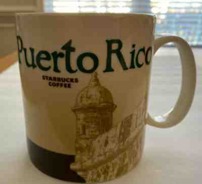 Starbucks Puerto Rico City Mug Coffee Cup Global Icon City Series 16 oz 2017 - Sold on eBay Jan, 19th 2020 for $21.95