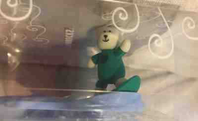 Starbucks 2017 coaster w/surfing bearista NEW RARE Unique Box!~in USA  - Sold on eBay Jan, 18th 2020 for $15.00
