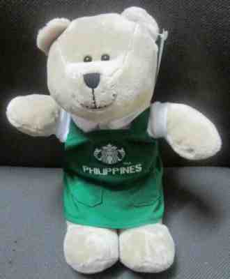2016 Starbucks Bearista Bear PHILIPPINES WITH TAG BRAND NEW green apron htf - Sold on eBay Jan, 23rd 2020 for $29.99