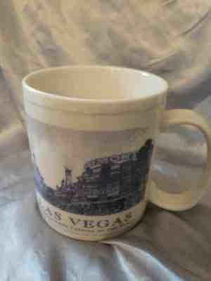 Starbucks Las Vegas Coffee Mug 2008 Architecture Series 18 oz White & Blue - Sold on eBay Jan, 23rd 2020 for $19.99