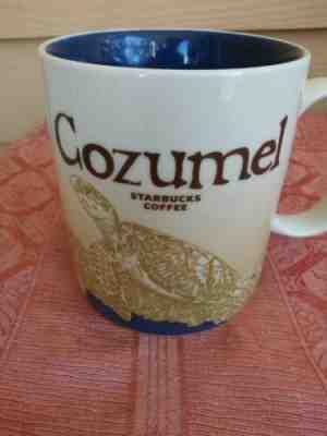 Starbucks Global Icon Cozumel Collector Series 16 OZ 2014 Coffee Mug - Sold on eBay Jan, 23rd 2020 for $30.00