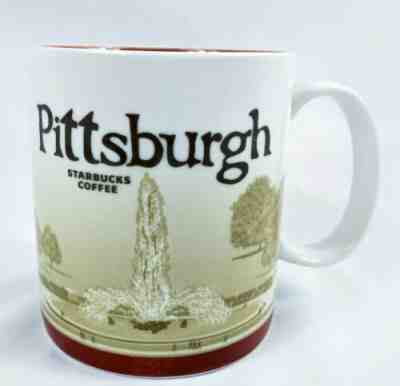 Starbucks Pittsburgh Global Icon Series 2009 Collector's Coffee Mug 16 oz - Sold on eBay Jan, 23rd 2020 for $20.20