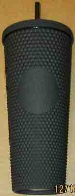 New Genuine Starbucks Matte Black Studded Venti 24 oz Tumbler Fall 2019 - Sold on eBay Jan, 23rd 2020 for $79.99
