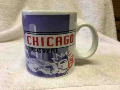 Starbucks Coffee 1998 Chicago Sites Skyline 20 oz Coffee Mug Cup Travel  - Sold on eBay Jan, 23rd 2020 for $15.00