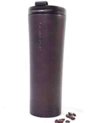 Starbucks Matte Black Vacuum Insulated Flip-Top Stainless Steel Tumbler (20 OZ) - Sold on eBay Jan, 23rd 2020 for $16.50