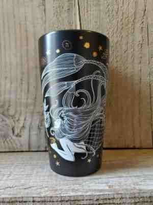 NEW! Starbucks Black Ceramic Tumbler Mug Mermaid Siren 12oz Christmas Holiday - Sold on eBay Jan, 23rd 2020 for $24.99