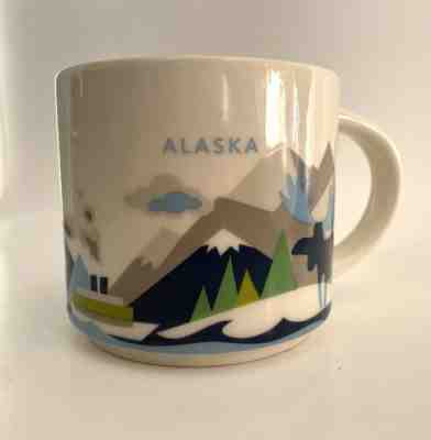 Starbucks  Alaska Coffee Mug “You Are Here” Collection New 2015 14 oz. - Sold on eBay Jan, 23rd 2020 for $24.99