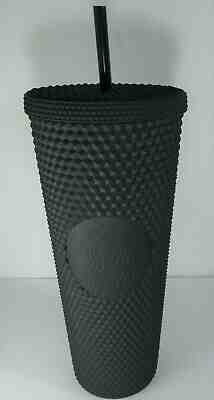 OFFER!! STARBUCKS 2019 BLACK COLD VENTI CUP STUDDED TUMBLER 24 OZ,NEW - Sold on eBay Jan, 23rd 2020 for $59.85