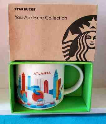 Starbucks City Coffee Mug Atlanta 14 Oz Mugs You Are Here Collection YAH 2015  - Sold on eBay Jan, 23rd 2020 for $16.00
