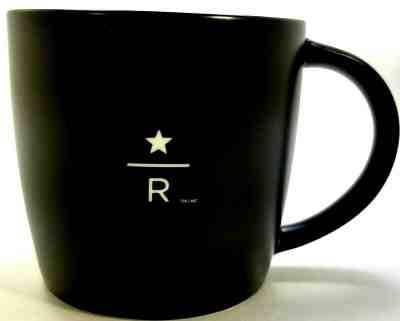 Starbucks Reserve 2011 12 OZ Classic Black/White Coffee Bone China Mug Cup VGC! - Sold on eBay Jan, 23rd 2020 for $17.99