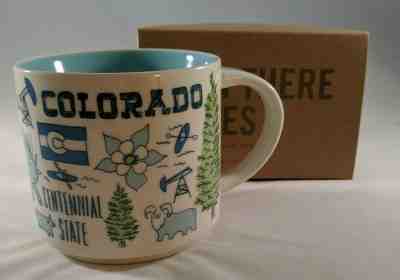 Starbucks Colorado Mug Been There Series Across The Globe Coffee Cup 14 fl oz  - Sold on eBay Jan, 23rd 2020 for $22.45