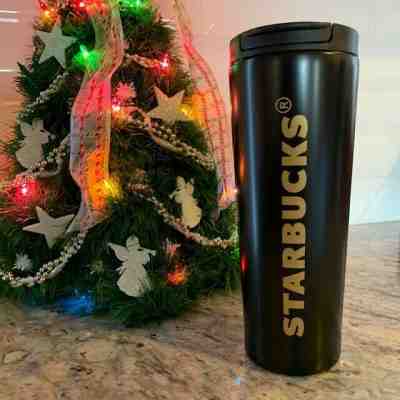 NEW 2017 Black and Gold Starbucks Tumbler 16oz new in box - Sold on eBay Jan, 23rd 2020 for $19.99
