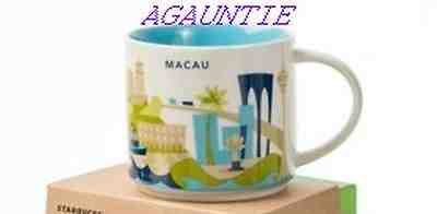 US SELLER - New Starbucks You Are Here Coffee Cup (China City) MACAU Mug 14 oz. - Sold on eBay Jan, 23rd 2020 for $33.00