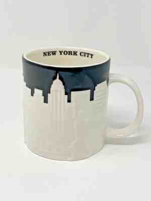 2012 Starbucks New York City Skyline Coffee Mug Empire State Statue of Liberty - Sold on eBay Jan, 23rd 2020 for $35.99