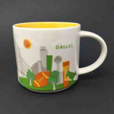 Starbucks 2013 Dallas You Are Here Collection Coffee Mug Cup 14 Oz. - Sold on eBay Jan, 23rd 2020 for $18.99