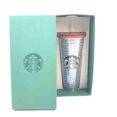 Starbucks Tumbler Red Black Logo Holiday Acrylic Cold Cup 24 Oz New In Box - Sold on eBay Jan, 23rd 2020 for $34.99