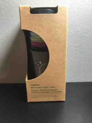 Starbucks Limited Halloween 2019 Reusable Hot Cup Set Of 6 Fall Edition | 16 Oz - Sold on eBay Jan, 23rd 2020 for $21.99