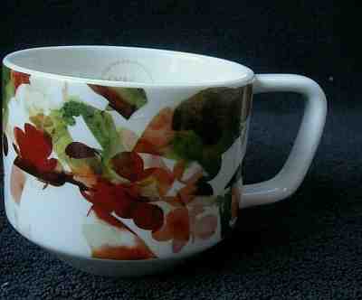 Starbucks 2014 Artisan Series 02/08 Cherry Floral Mug Cup 12 Oz NEW - Sold on eBay Jan, 22nd 2020 for $17.99