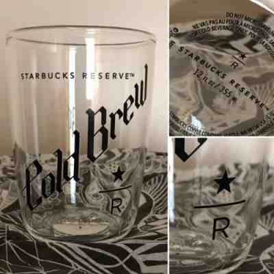 NWT Starbucks Mug Seattle Reserve Roastery Cold Brew Coffee Glass Cup - Sold on eBay Jan, 22nd 2020 for $28.00
