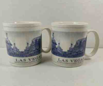 Lot of 2 Two Starbucks City of Las Vegas Coffee Mugs 18 fl oz 2007 2008 Tea Cup - Sold on eBay Jan, 22nd 2020 for $27.97