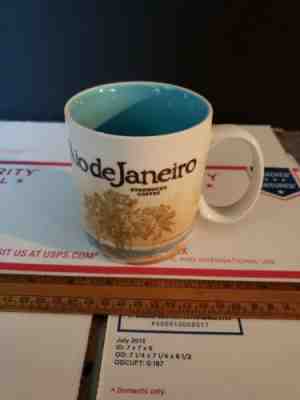 Rio de Janeiro Starbucks Coffee Mug 16 oz Never Used 2011 Global Icon Brazil - Sold on eBay Jan, 22nd 2020 for $27.00