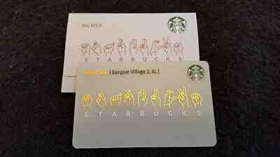 STARBUCKS Malaysia 2019 1st-Ever Anywhere Signing Gift Card w/Match  Sleeve USA - Sold on eBay Jan, 22nd 2020 for $16.16