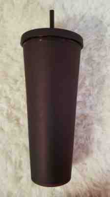 STARBUCKS 2019 MATTE BLACK PURPLE TUMBLER CUP Color shifting LIMITED EDITION - Sold on eBay Jan, 22nd 2020 for $40.00