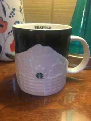 Starbucks Relief Mug Seattle - Sold on eBay Jan, 22nd 2020 for $29.95