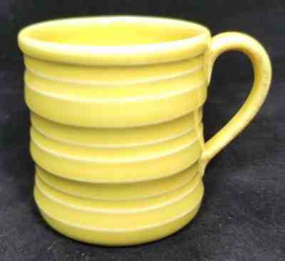 Starbucks Coffee 2005 Yellow Ribbed 14oz Tea Mug Cup Speckled Handle Hive RARE! - Sold on eBay Jan, 22nd 2020 for $25.95