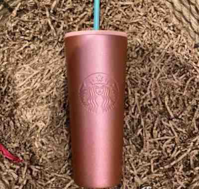 Starbucks Pink Holiday Gradient Tumbler 24oz - Sold on eBay Jan, 22nd 2020 for $20.50