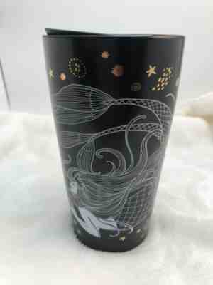 NWT Starbucks 2019 Holiday Black Gold Siren Mermaid Tumbler Ceramic 12oz Mug NEW - Sold on eBay Jan, 22nd 2020 for $26.00