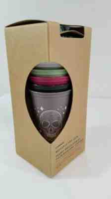 New Starbucks Halloween 2019 Reusable Hot Cup Set Of 6 Fall Skeleton Web Pumpkin - Sold on eBay Jan, 22nd 2020 for $26.95