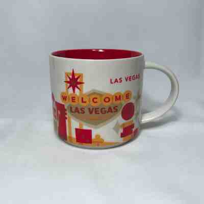 Starbucks You Are Here Collection  LAS VEGAS NV  Ceramic Coffee  Mug  14oz  2015 - Sold on eBay Jan, 22nd 2020 for $15.63