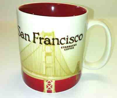 Starbucks 2011 San Francisco Global Icon 16 oz Mug Cup   - Sold on eBay Jan, 22nd 2020 for $29.99