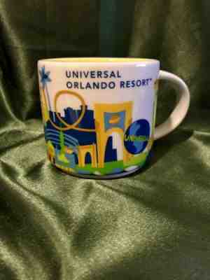 Starbucks You Are Here Collection Universal Orlando Resort Coffee Cup Mug 14 oz  - Sold on eBay Jan, 22nd 2020 for $22.00