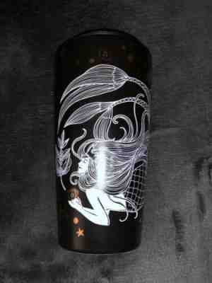 New Starbucks 2019 Holiday Siren Mermaid Travel Mug Ceramic Cup 12oz Limited Ed - Sold on eBay Jan, 22nd 2020 for $35.00