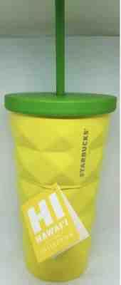 Starbucks Hawaii Limited Pineapple Tumbler Grande Metal 16 oz. -Brand New! - Sold on eBay Jan, 22nd 2020 for $23.50