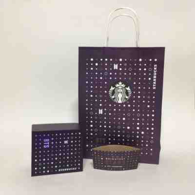 BTS + Starbucks Korea 2020 Bone China mug 370ml  BeTheStars - Sold on eBay Jan, 22nd 2020 for $53.00