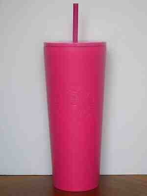 Starbucks Hot Pink Stainless Steel Cold Cup 24 fl oz - Sold on eBay Jan, 22nd 2020 for $59.95