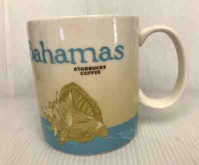 STARBUCKS Coffee Mug BAHAMAS Seashell Global Icon Collector 2015 Series 16oz EUC - Sold on eBay Jan, 24th 2020 for $15.00