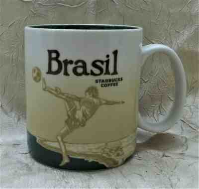 Starbucks 2012 Brasil Collectors Series Coffee Mug 16 oz. Cup - Sold on eBay Jan, 24th 2020 for $22.95