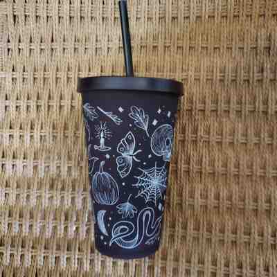 Starbucks Halloween 2019 Skull 16 Oz Tumbler Cup Purple/Black NEW SOLD OUT RARE - Sold on eBay Jan, 24th 2020 for $50.00